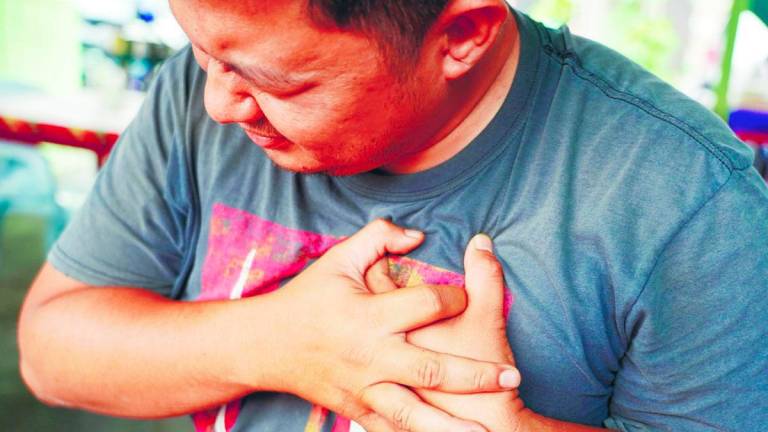 Heart disease now commonly affects Malaysians in their 30s and 40s. – Amirul Syafiq/theSun