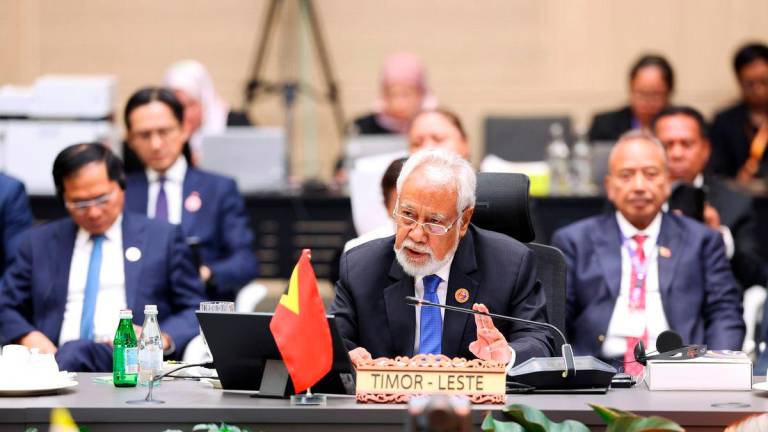 Timor-Leste Prime Minister Kay Rala Xanana Gusmao - BERNAMApix