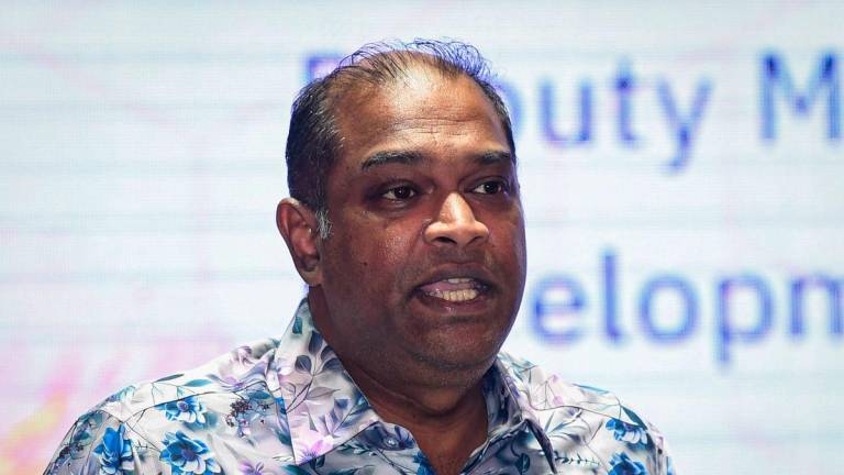 Deputy Minister of Entrepreneur Development and Cooperatives Datuk Seri R. Ramanan - Photo by BERNAMA