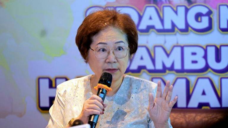 Sabah Tourism, Culture and Environment Ministry Datuk Seri Christina Liew - BERNAMApix