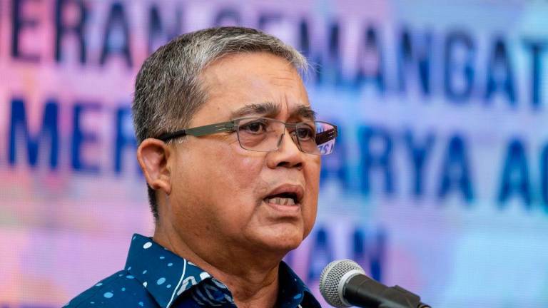 Minister of National Unity Datuk Aaron Ago Dagang - BERNAMApix