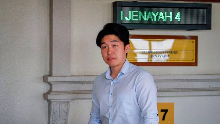 Former Universiti Malaya Association of New Youth (UMany) president Wong Yan Ke - Photo by BERNAMA