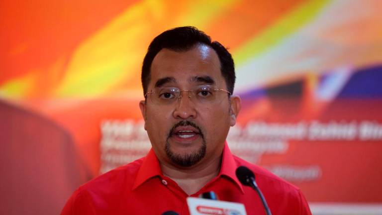 Unity Government Leadership Consultative Council secretariat chief Datuk Dr Asyraf Wajdi Dusuki - Photo by BERNAMA