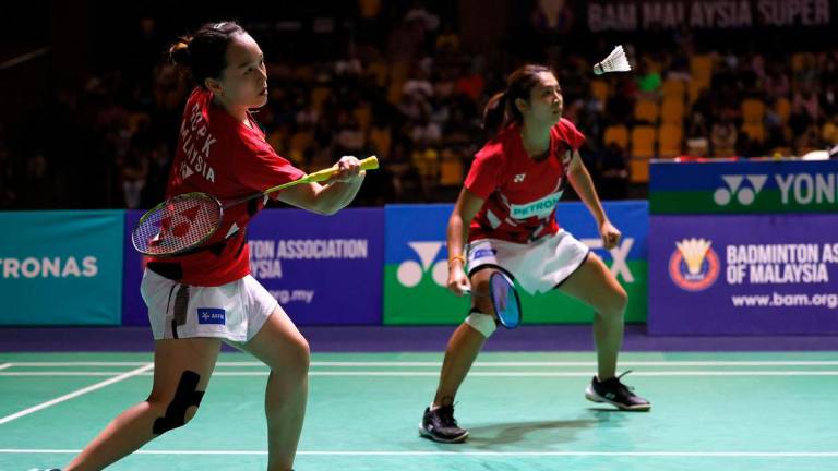 National women’s doubles pair, Go Pei Kee-Teoh Mei Xing