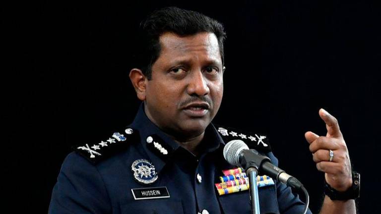 Selangor police chief Datuk Hussein Omar Khan - BERNAMApix