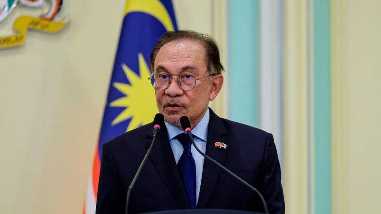 Prime Minister Datuk Seri Anwar Ibrahim - Photo by BERNAMA