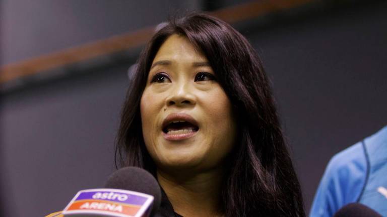 Former national swimming champion Nurul Huda Abdullah - Photo by BERNAMA