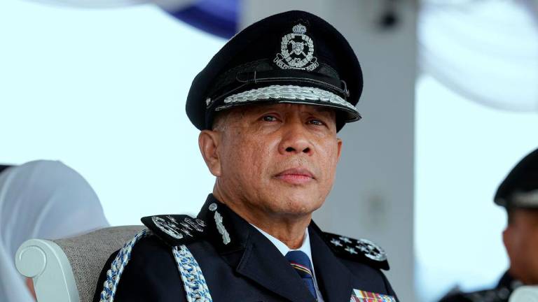 Ketua Polis Negara ke-15 Datuk Seri Mohd Khalid Ismail semasa Majlis Serah Terima Tugas di Pusat Latihan Polis (PULAPOL) hari ini -BERNAMA