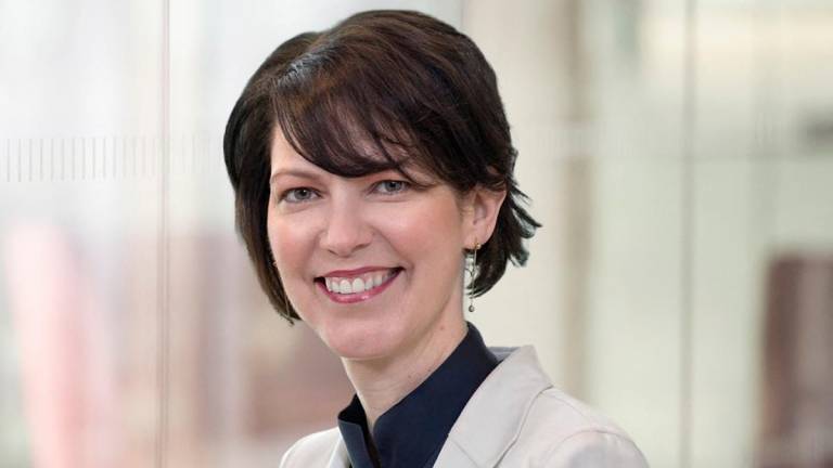 An undated handout picture released by Diageo on March 28, 2023 shows current chief operating officer Debra Crew who has been appointed chief executive officer will join the Diageo Board on July 1, 2023. (Photo by Handout / Diageo / AFP)