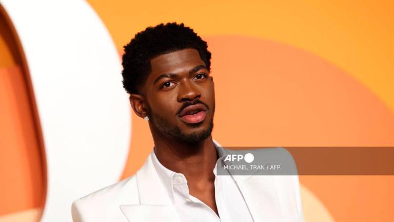 US rapper Lil Nas X attends the Vanity Fair Oscar Party at the Wallis Annenberg Center for the Performing Arts in Beverly Hills, California, on March 2, 2025. (Photo by Michael Tran / AFP)