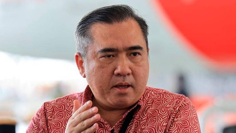 Transport Minister Anthony Loke - BERNAMApix