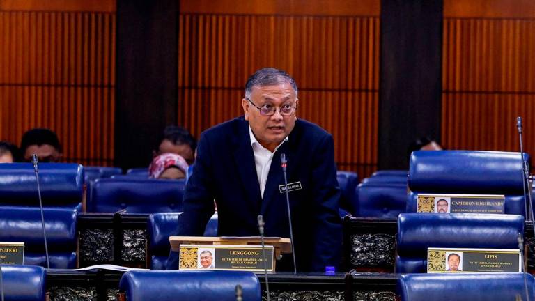 Deputy Home Minister Datuk Seri Dr Shamsul Anuar Nasarah - Photo by BERNAMA