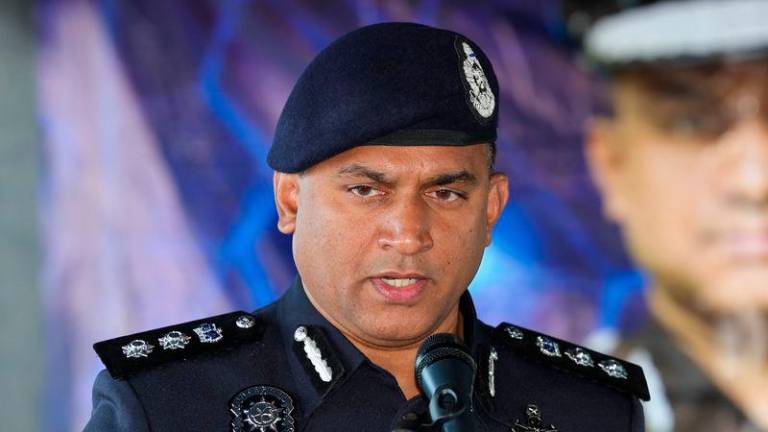 Iskandar Puteri police chief ACP M. Kumarasan - Photo by BERNAMA