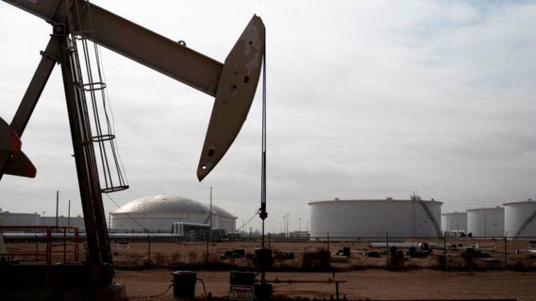 FILEpix: A pump jack operates near a crude oil reserve in the Permian Basin oil field near Midland, Texas, U.S. February 18, 2025. REUTERSpix