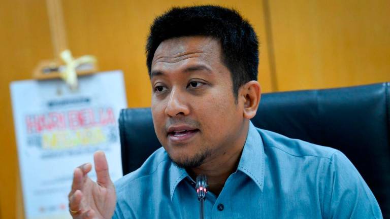 Selangor Youth, Sports, and Entrepreneurship Committee chairman Mohd Najwan Halimi - Photo by BERNAMA