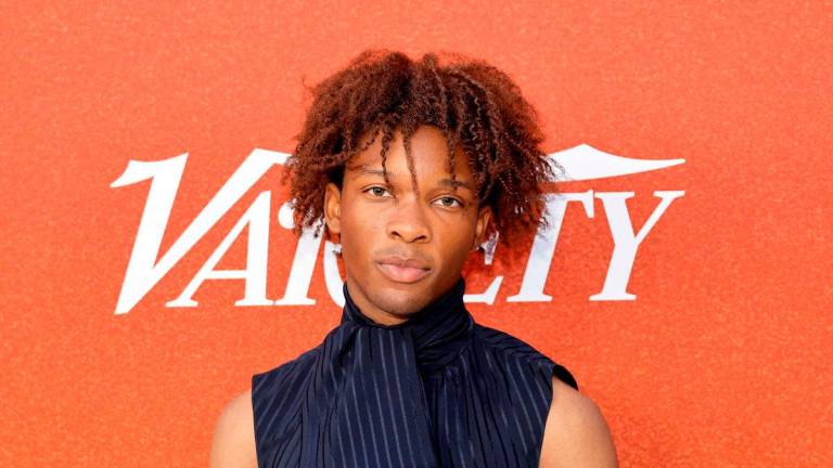 (FILES) US rapper D4vd attends Variety Power of Young Hollywood at NeueHouse Los Angeles on August 10, 2023 in Hollywood, California. (Photo by KEVIN WINTER / GETTY IMAGES NORTH AMERICA / AFP)
