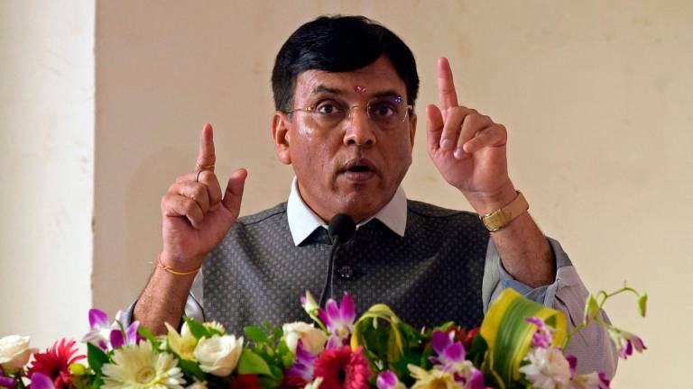 India’s Union Minister for Labour and Employment Dr Mansukh Mandaviya. - Sam PANTHAKY / AFP