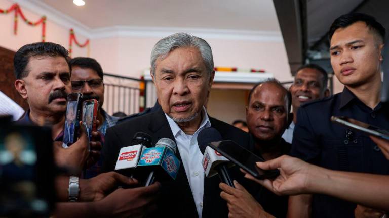 Timbalan Perdana Menteri Datuk Seri Dr Ahmad Zahid Hamidi - fotoBERNAMA