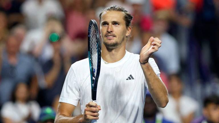 Alexander Zverev of Germany. - Matthew Stockman/Getty Images/AFP