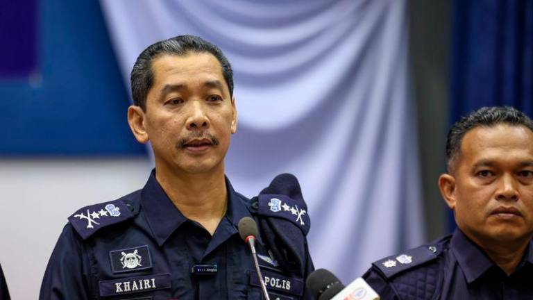 Terengganu police chief Datuk Mohd Khairi Khairuddin - Photo by BERNAMA