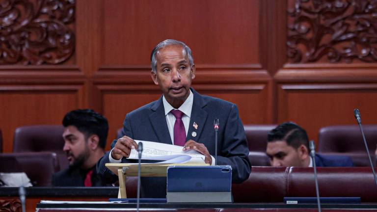 Deputy Minister in the Prime Minister’s Department (Law and Institutional Reform) M. Kulasegaran - BERNAMAPIX