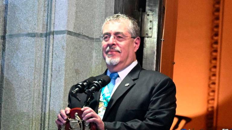 Guatemalan President Bernardo Arevalo - AFPPIX