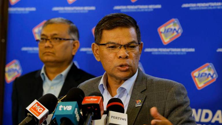 Menteri Dalam Negeri Datuk Seri Saifuddin Nasution Ismail - BERNAMA