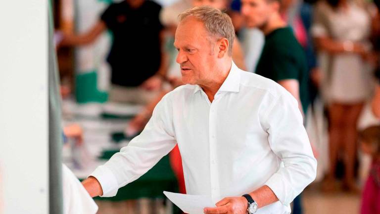 Presiden Poland Donald Tusk. AFP