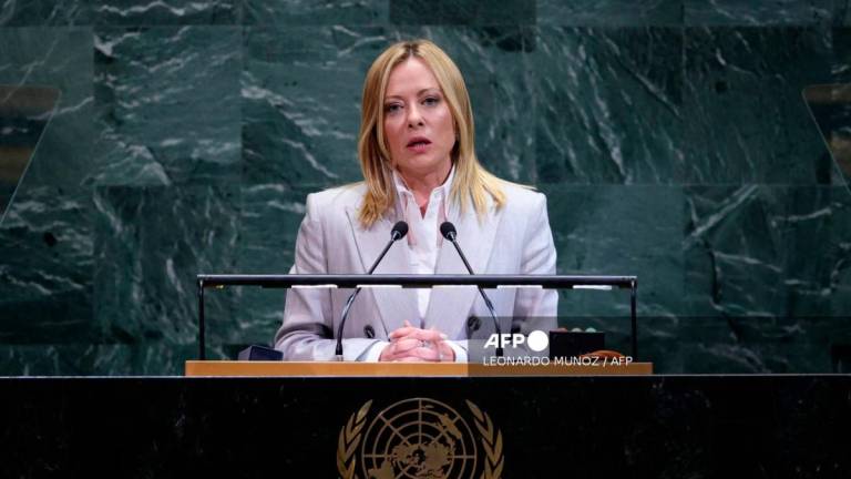Italian Prime Minister Giorgia Meloni - AFPPIX