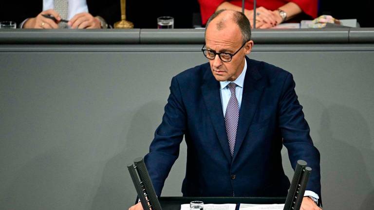 German Chancellor Friedrich Merz. - Tobias SCHWARZ / AFP