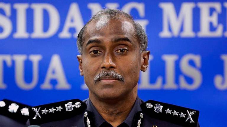 Bukit Aman Criminal Investigation Department director Datuk M Kumar - Photo by BERNAMA