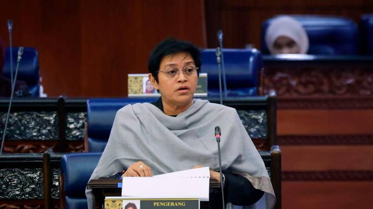 Minister in the Prime Minister’s Department Datuk Seri Azalina Othman Said. - BERNAMA