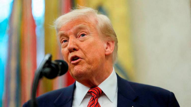 US President Donald Trump - Photo by REUTERS