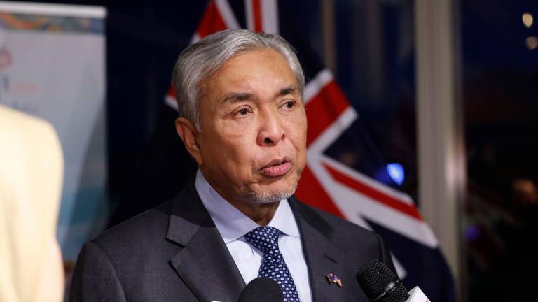 Deputy Prime Minister Datuk Seri Dr Ahmad Zahid Hamidi - Photo by BERNAMA