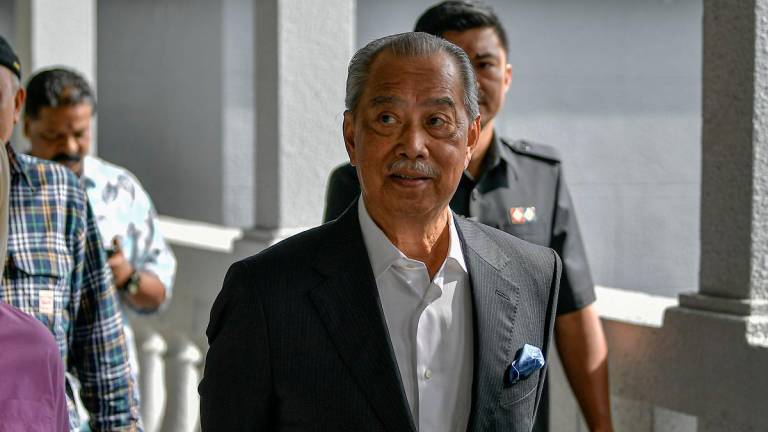Pagoh MP Muhyiddin Yassin. - BERNAMApix