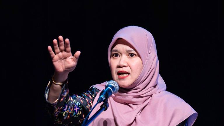 Education Minister Fadhlina Sidek. - BERNAMA