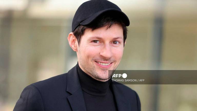 Pavel Durov, CEO and co-founder of Telegram messaging app. - Thomas SAMSON / AFP