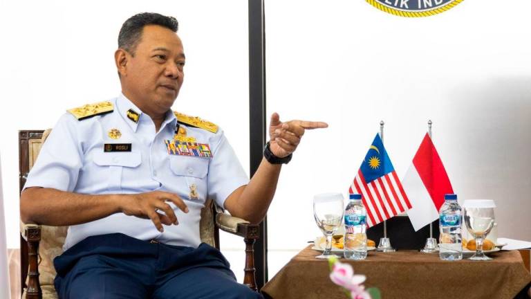 Ketua Pengarah Maritim Malaysia Laksamana Maritim Datuk Mohd Rosli Abdullah. - fotoBERNAMA