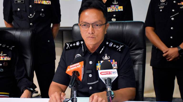 Melaka police chief Datuk Dzulkhairi Mukhtar. - BERNAMApix