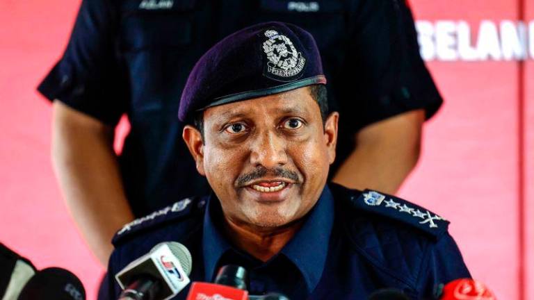 Selangor police chief Datuk Hussein Omar Khan - BERNAMApix