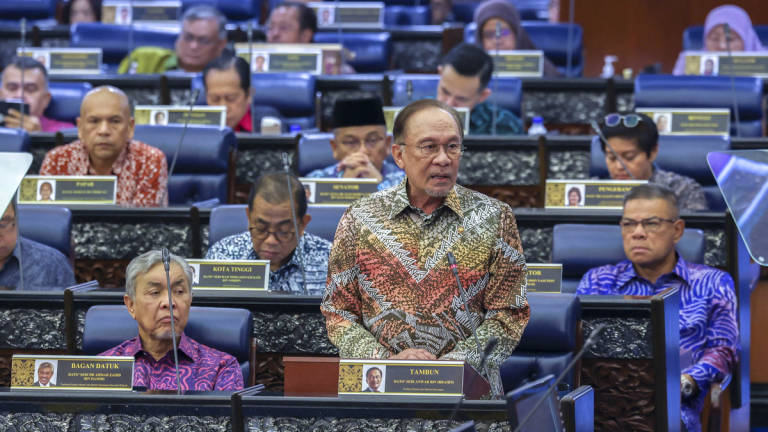 Prime Minister Datuk Seri Anwar Ibrahim tables 13th Malaysia Plan (13MP) at Parliament today. - BERNAMA