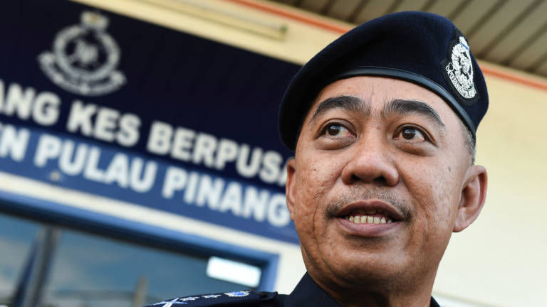 Penang acting police chief Datuk Mohd Alwi Zainal Abidin. - BERNAMA