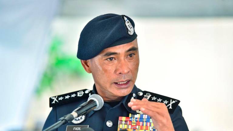 Kuala Lumpur police chief Datuk Fadil Marsus - Photo by BERNAMA