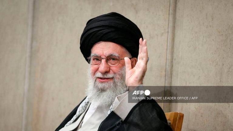 Iran’s supreme leader Ayatollah Ali Khamenei - (Photo by IRANIAN SUPREME LEADER OFFICE / AFP)