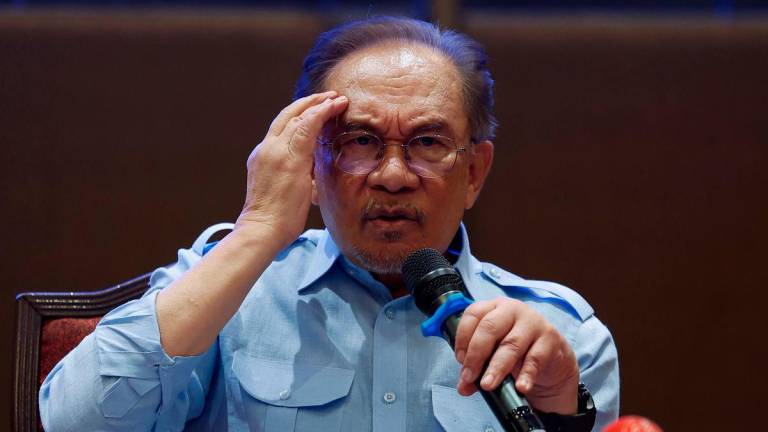 FILEfoto: Perdana Menteri Datuk Seri Anwar Ibrahim.fotoBERNAMA