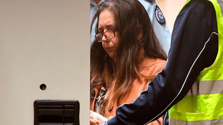 Convicted killer Erin Patterson leaves the Supreme Court of Victoria in Melbourne on September 8, 2025. - MARTIN KEEP / AFP