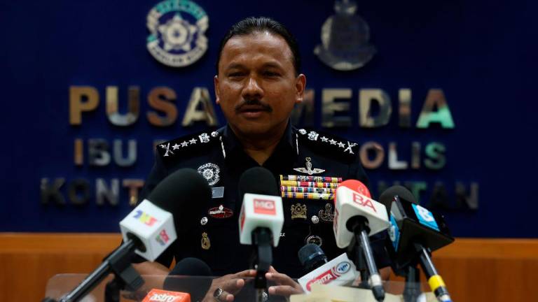 Kelantan police chief Datuk Mohd Yusoff Mamat. - BERNAMApix