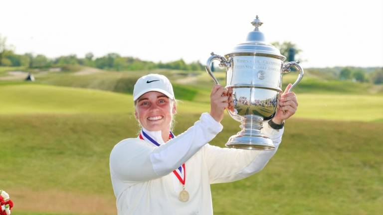 80th US Women’s Open winner Maya Stark. – Jason E. Miczek/USGA