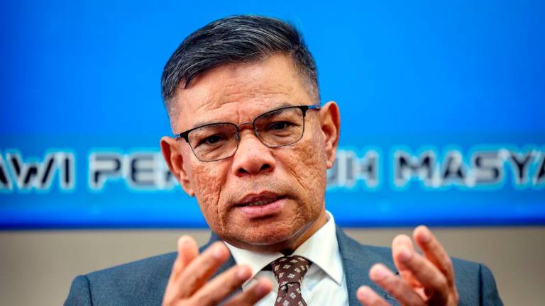 Menteri Dalam Negeri Datuk Seri Saifuddin Nasution Ismail - fotoBERNAMA
