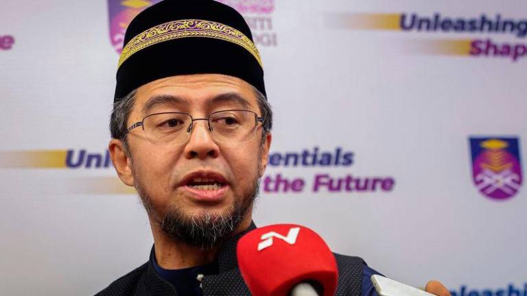 Naib Canselor UiTM Prof Datuk Dr Shahrin Sahib @ Sahibuddin - fotoBERNAMA
